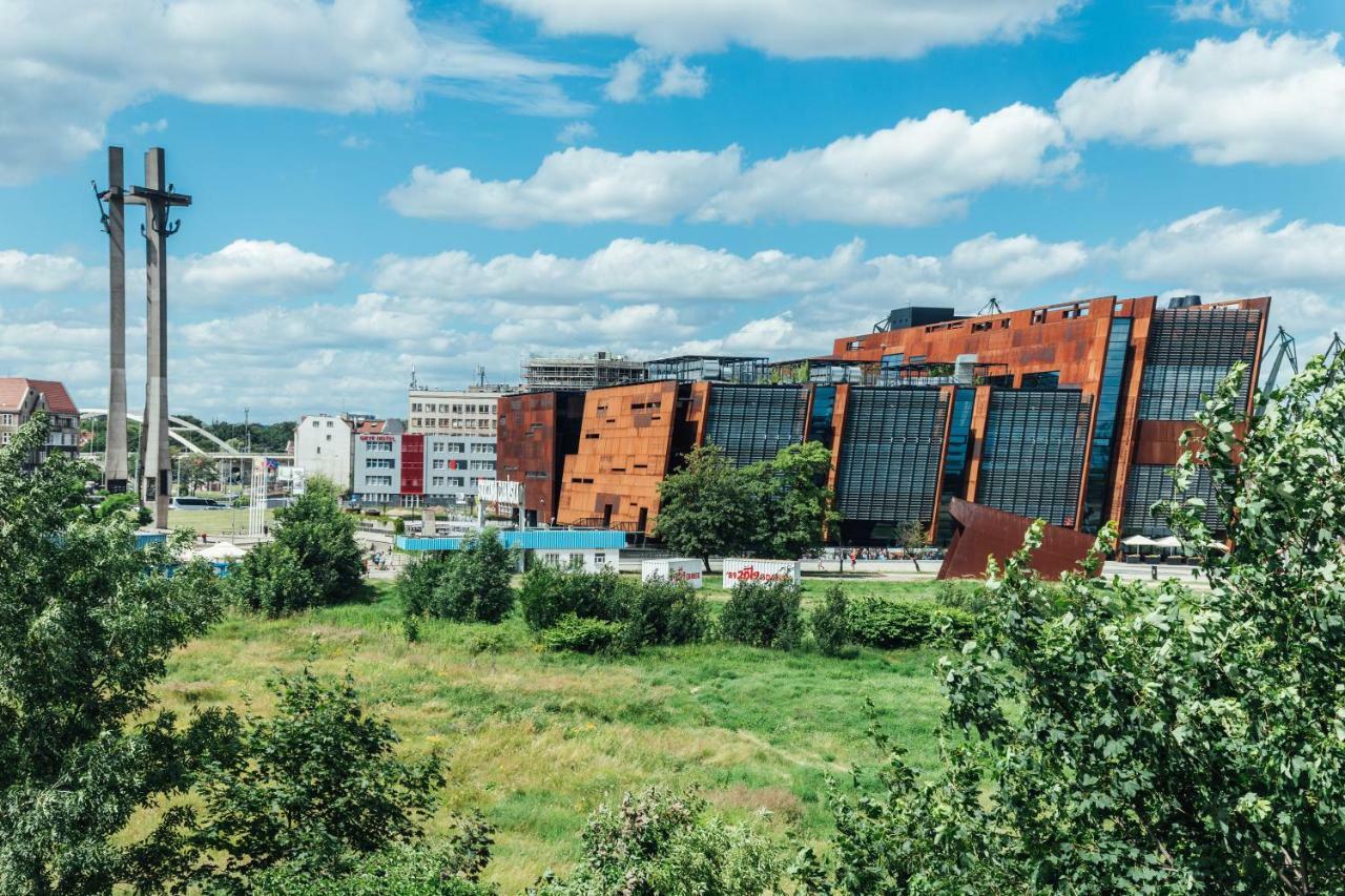 Pobookowane Stocznia Apartments גדנסק מראה חיצוני תמונה